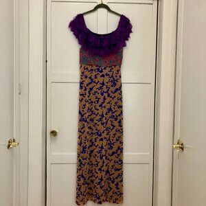 Save the Queen! dress with ruffles